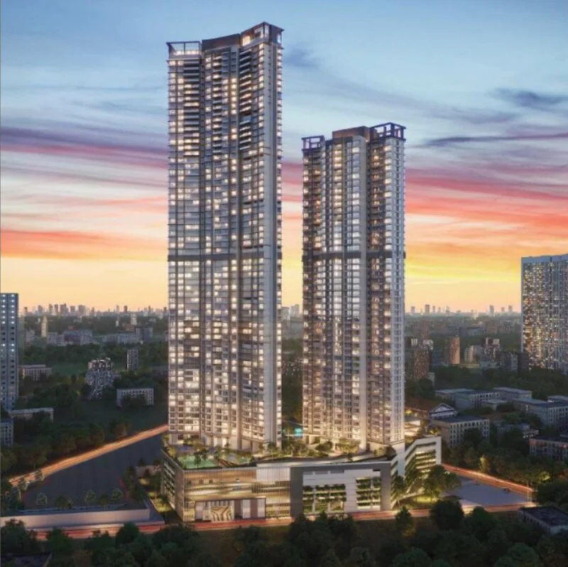 Godrej Trilogy sea-facing elevation